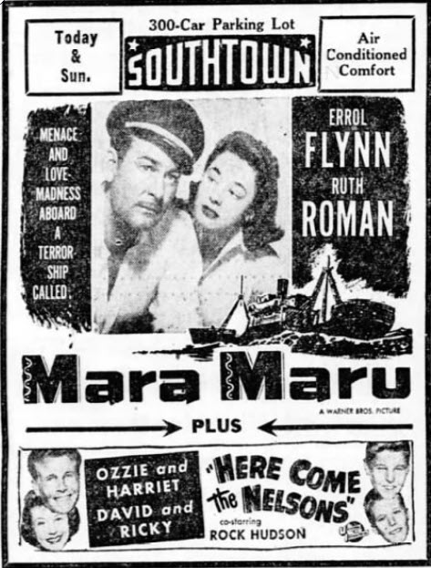 Southtown Theater - Ad From Aug 16 1952
